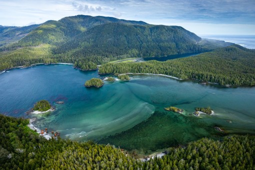 Louie Bay on northwestern Nootka Island, Nuchatlaht territory.